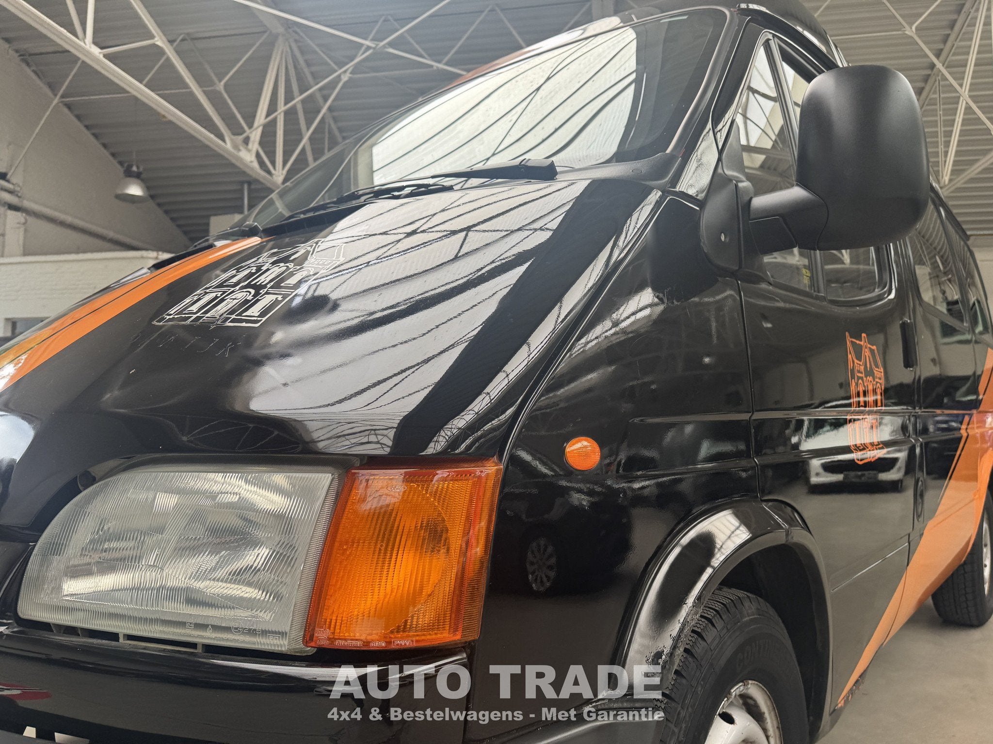 Ford Transit 2.5DIESEL | 8 Plaatsen | MINIBUS | Trekhaak |, Auto's, 4 deurs, 2496 cc, Zwart, Bedrijf