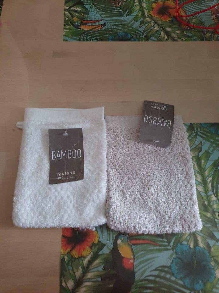 Mylene Home & interieur washandjes in 5 kleuren, Enlèvement ou Envoi, Neuf, Beige