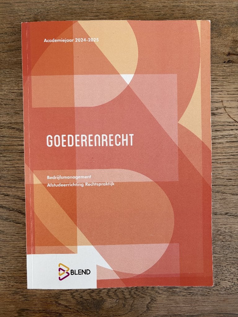 Goederenrecht - Rechtspraktijk, Ophalen