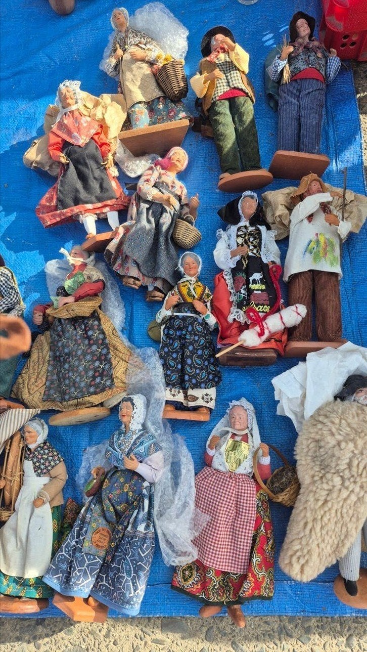 Lot de 15 SANTONS quasi neufs+TB état. PAS DE LIVRAISON., Collections, Enlèvement, Comme neuf
