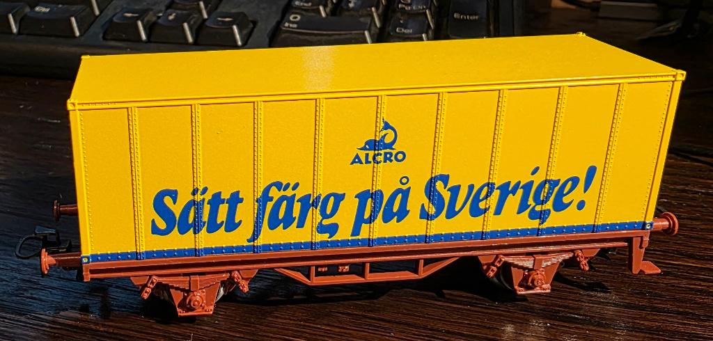 3479. Wagon porte-container des SJ H0 Märklin., Enlèvement ou Envoi, Comme neuf, Wagon, Märklin