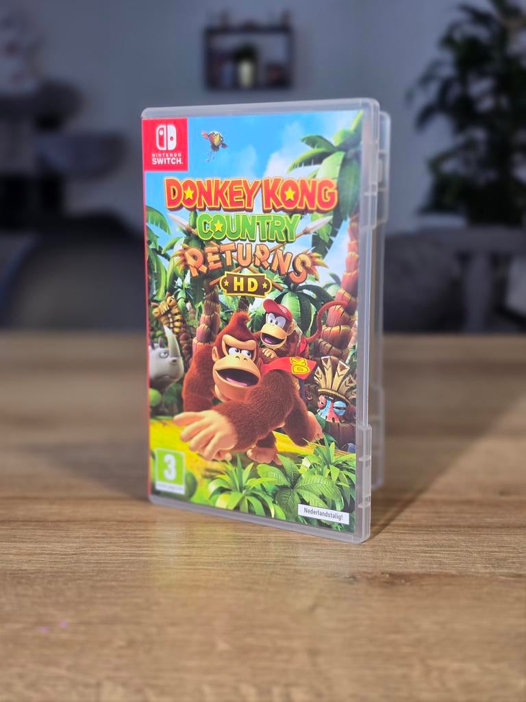 Donkey Kong Country Returns HD, Games en Spelcomputers, Games | Nintendo Switch, Ophalen of Verzenden, Zo goed als nieuw