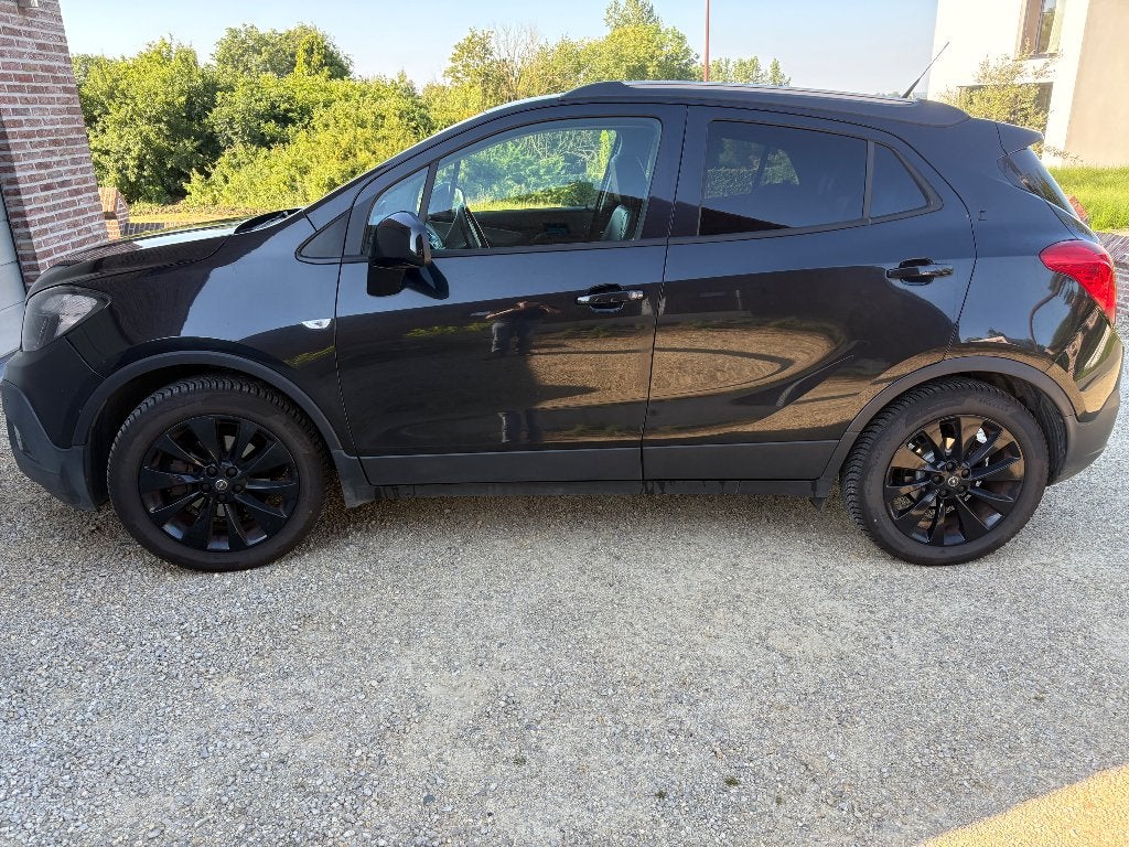 Opel mokka 1.6 cdti black edition, Autos, Opel, Cuir, Achat, Euro 6, Boîte manuelle