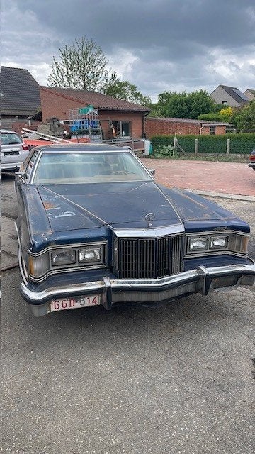 Ford Cougar Big Block Oldtimer Project 1977 Draait en Rijdt, foto 2