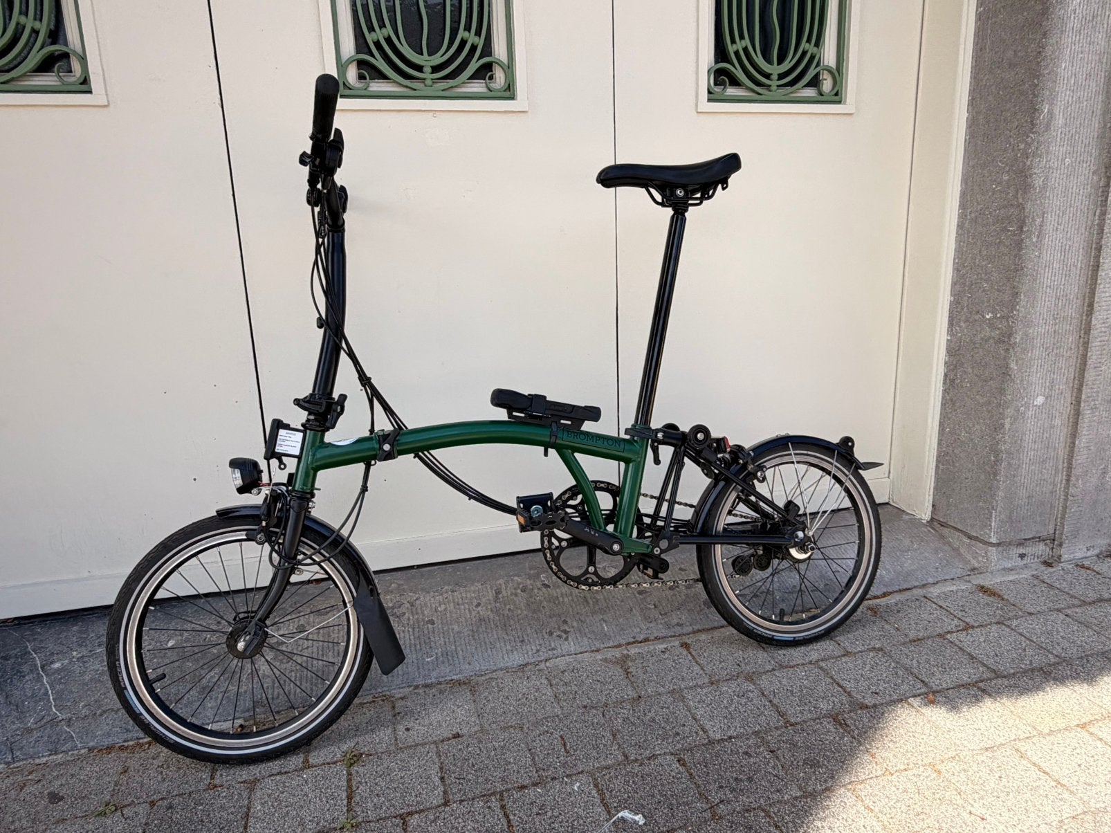 Brompton C-line 6 vitesses + sacoche, Enlèvement, Comme neuf, Brompton