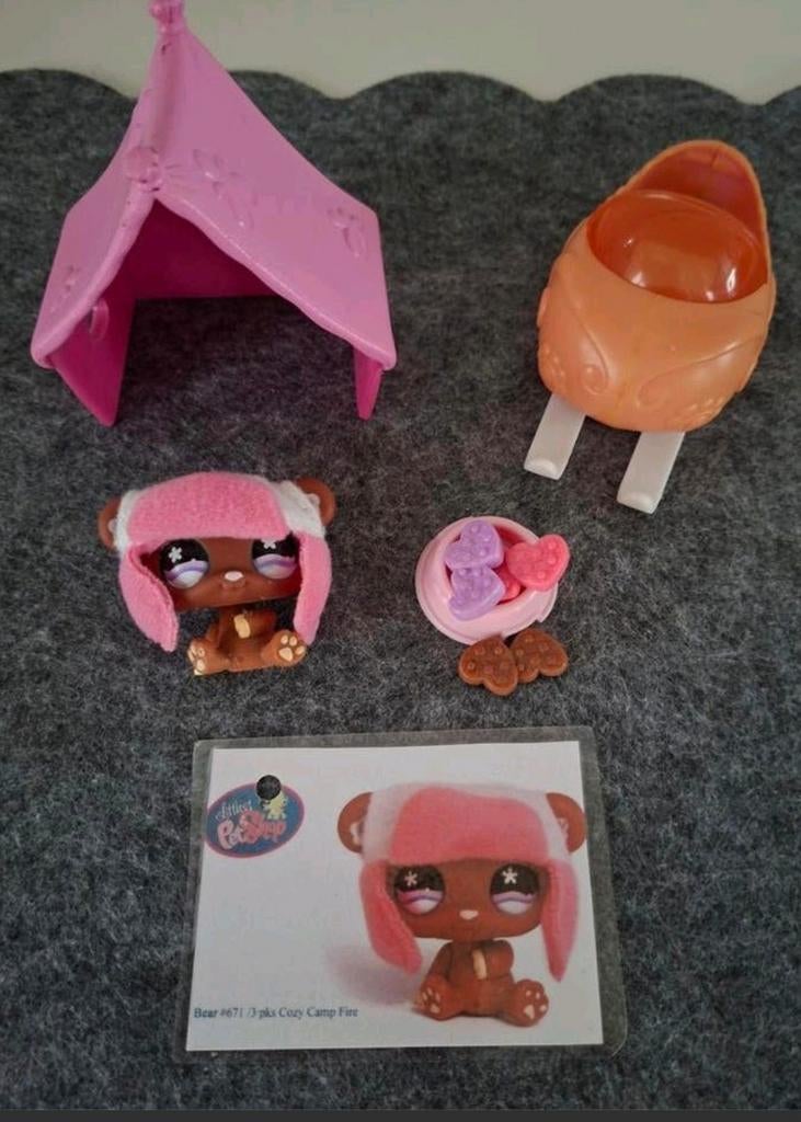 Littlest Pet Shop ( LPS ) : Cozy Campfire, Verzamelen, Poppetjes en Figuurtjes, Ophalen of Verzenden