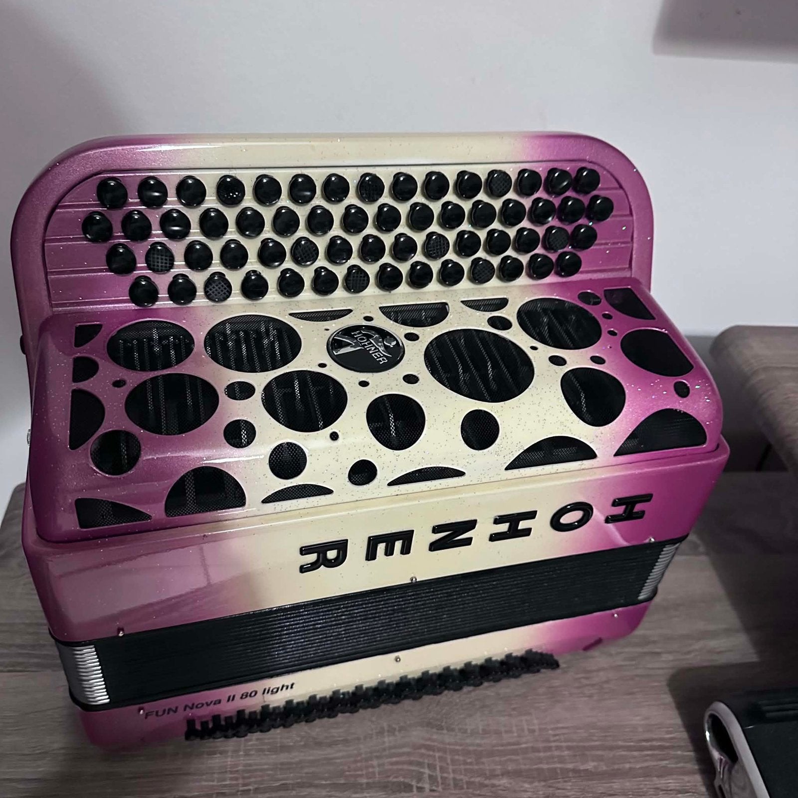 Accordeon hohner fun nova 80 bass neuf, Enlèvement, Comme neuf, Hohner