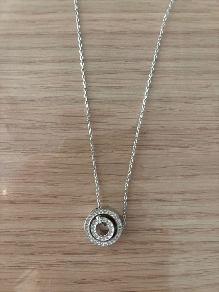 Collier Swarovski, Bijoux, Sacs & Beauté, Neuf, Avec cristal, Enlèvement, Argent