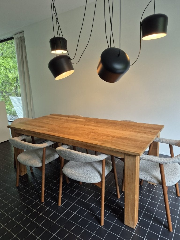 Prachtige mat zwarte hanglampen met E27 fitting, Huis en Inrichting, Ophalen, E27 (groot), Zo goed als nieuw, Modern maar elegant