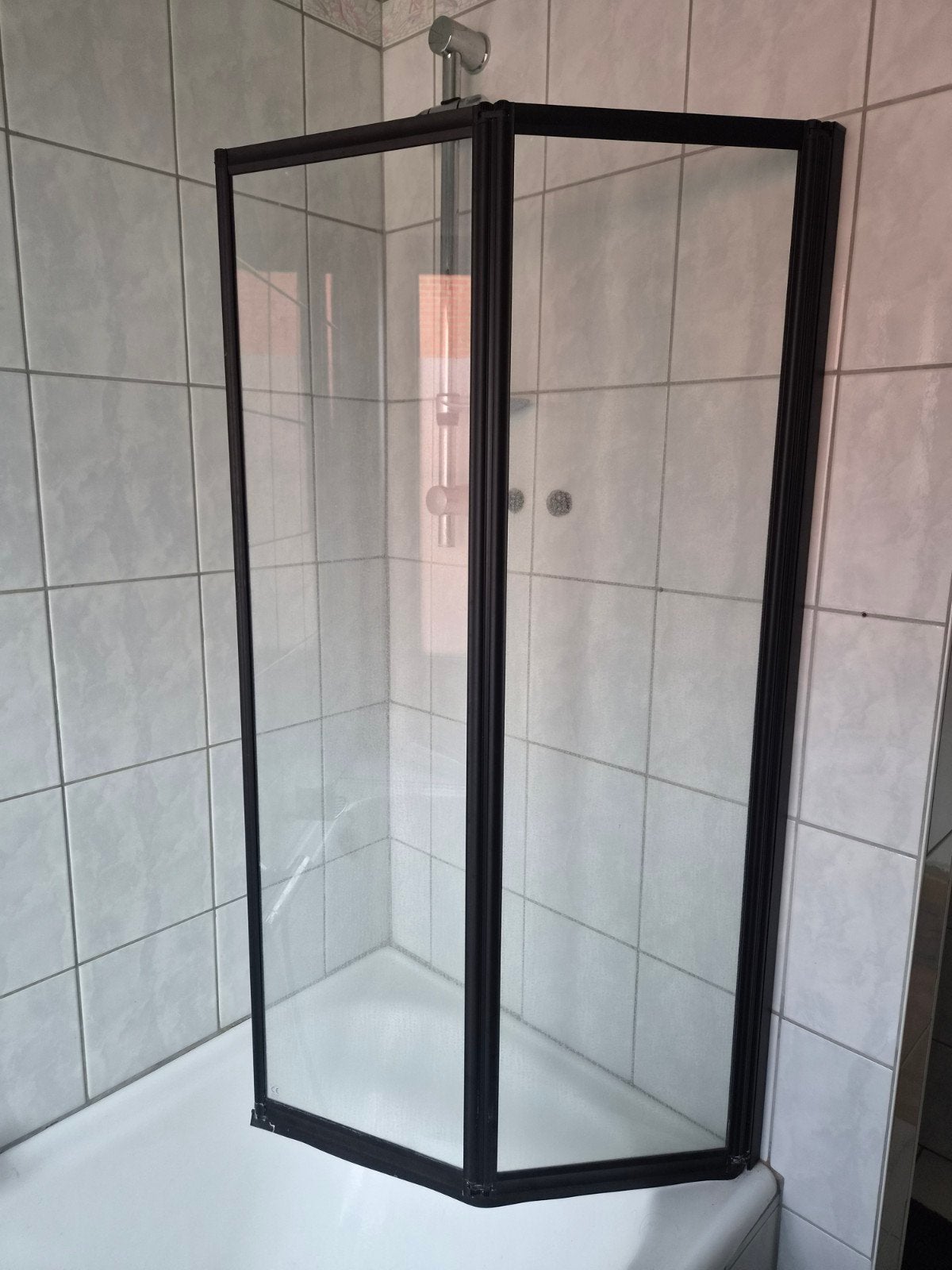 plooibare bad/douchewand 70x120 cm, Ophalen, Zo goed als nieuw