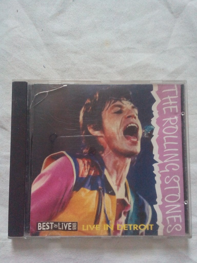 The Rolling Stones - Live in Detroit, CD & DVD, CD | Rock, Enlèvement ou Envoi, Rock 'n' roll, Utilisé, Album