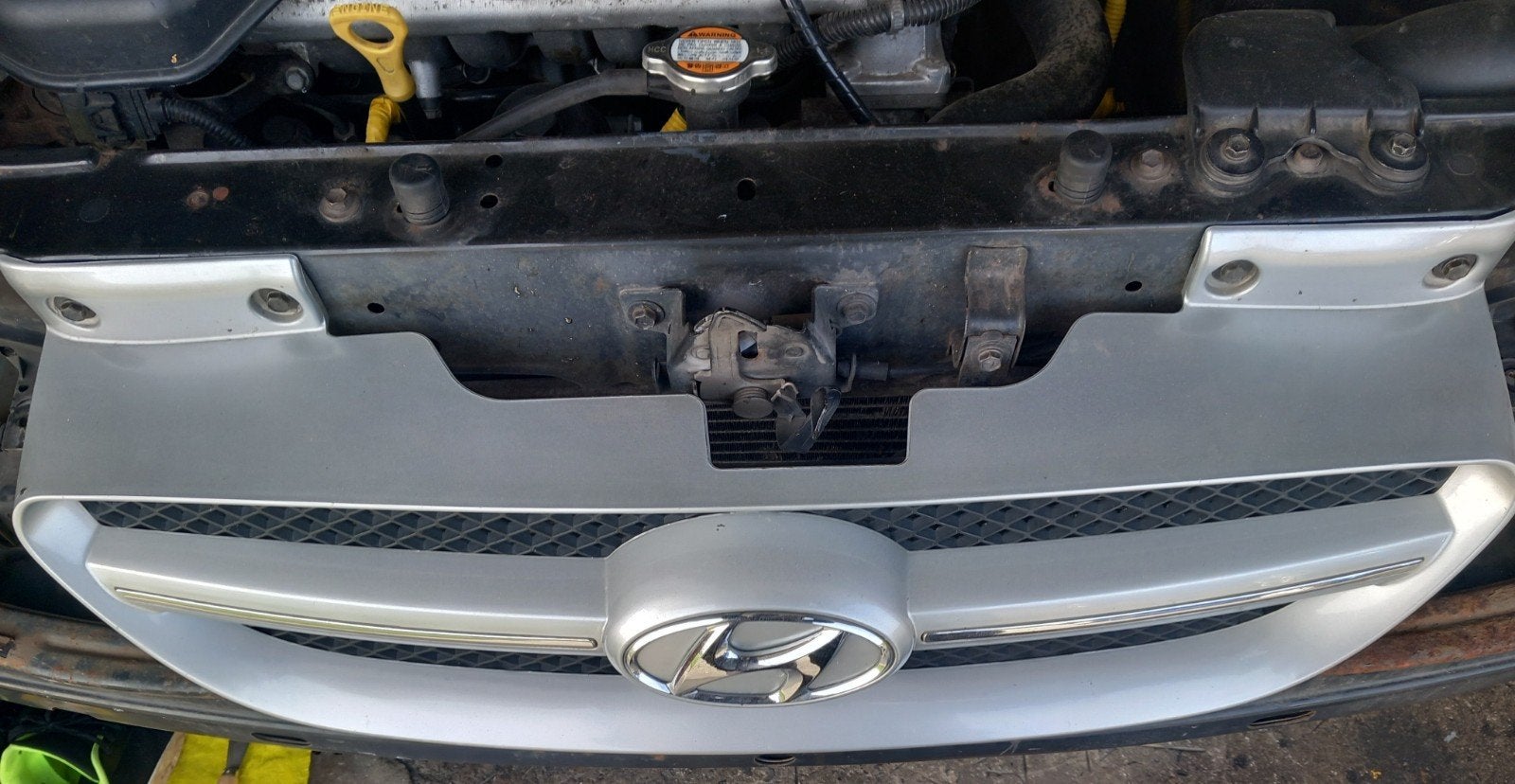 CALANDRE AVANT HYUNDAI GETZ 2006-2009, Enlèvement, Révisé, Avant, Hyundai