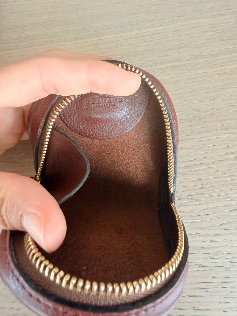 Delvaux, Ophalen of Verzenden, Gebruikt, Bruin, Overige typen