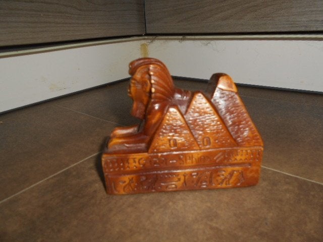 Oud Sphinx beeldje, Ophalen of Verzenden