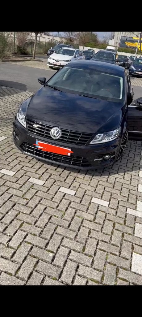 Passat CC Automatique RLine, Auto's, Zwart, Leder, 5 deurs, Particulier