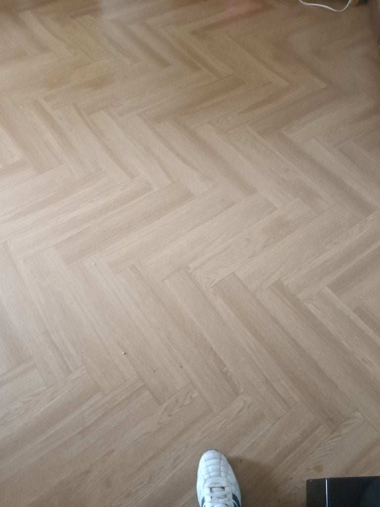35m2 laminaat visgraat, Overige materialen, 50 tot 150 cm, Nieuw, 10 m² of meer
