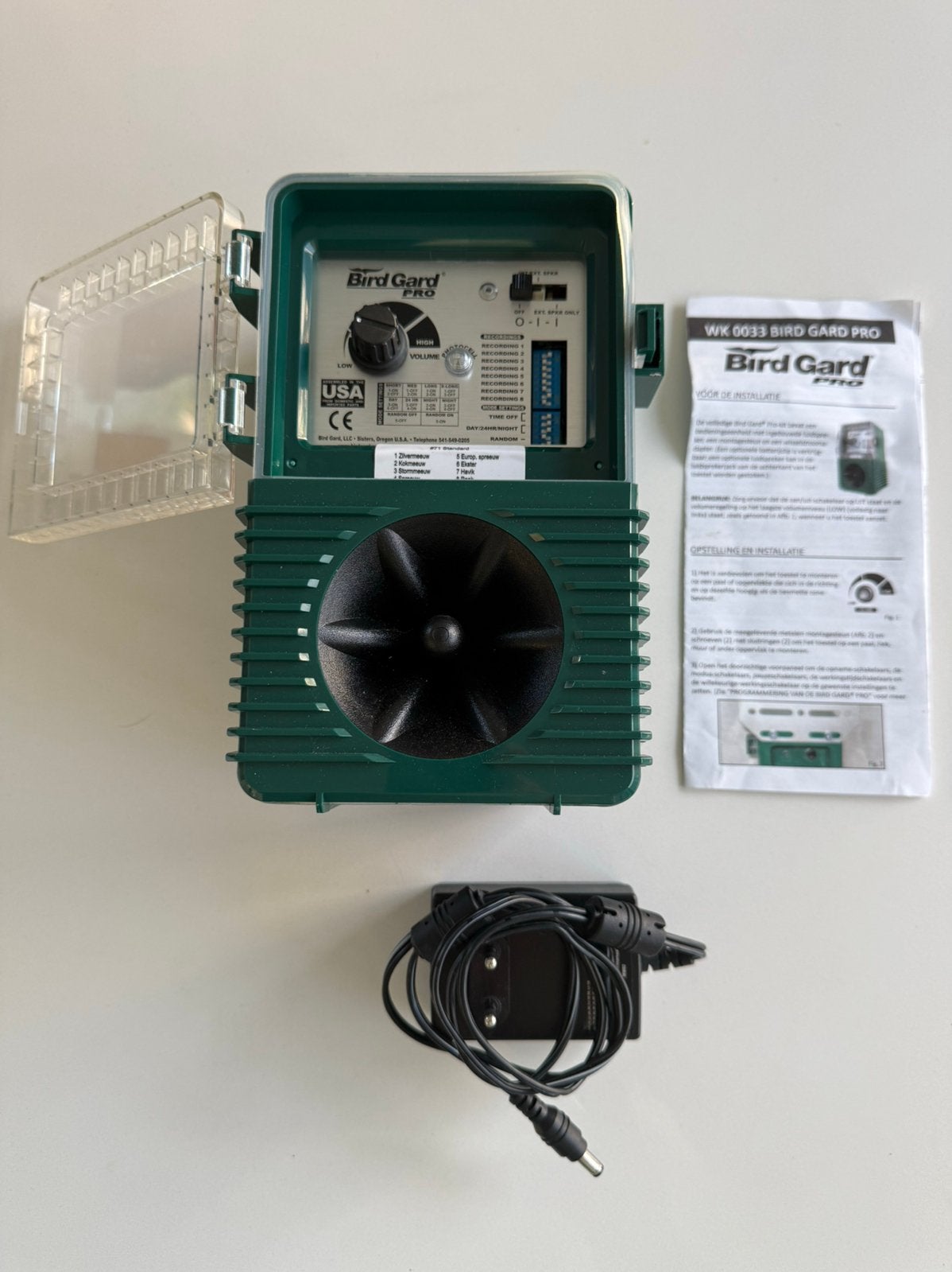 Vogelverschrikker BirdGuard Pro, Hobby en Vrije tijd, Ophalen, Zo goed als nieuw