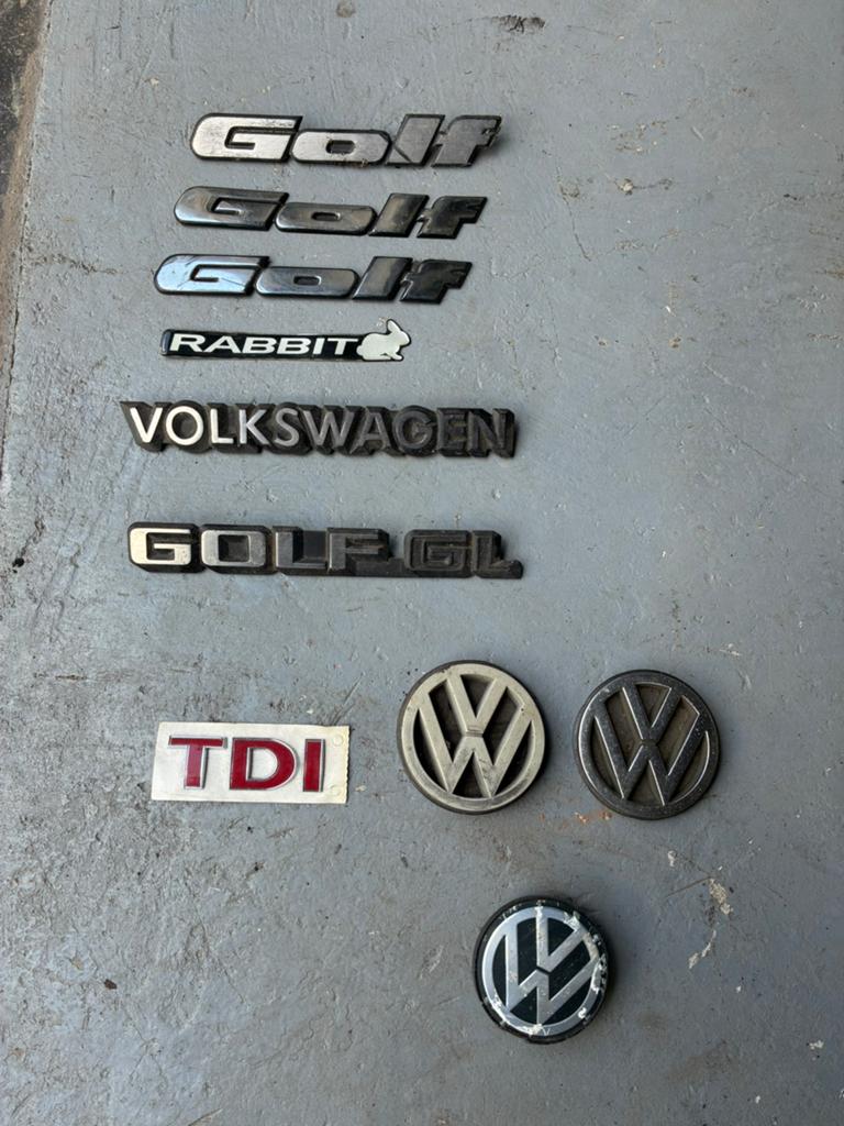 Golf mk2 emblemen, Ophalen of Verzenden
