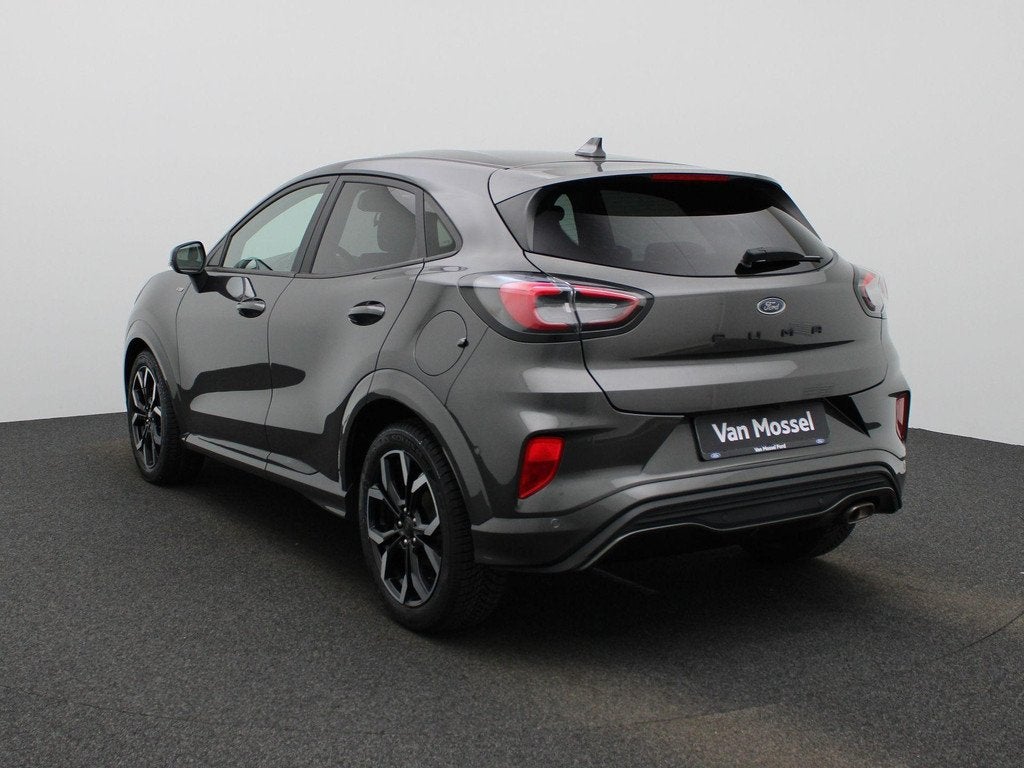 Ford Puma 1.0i Ecoboost mHEV 114kW ST-Line X, Argent ou Gris, Entreprise, Boîte manuelle, Entretenue par le concessionnaire