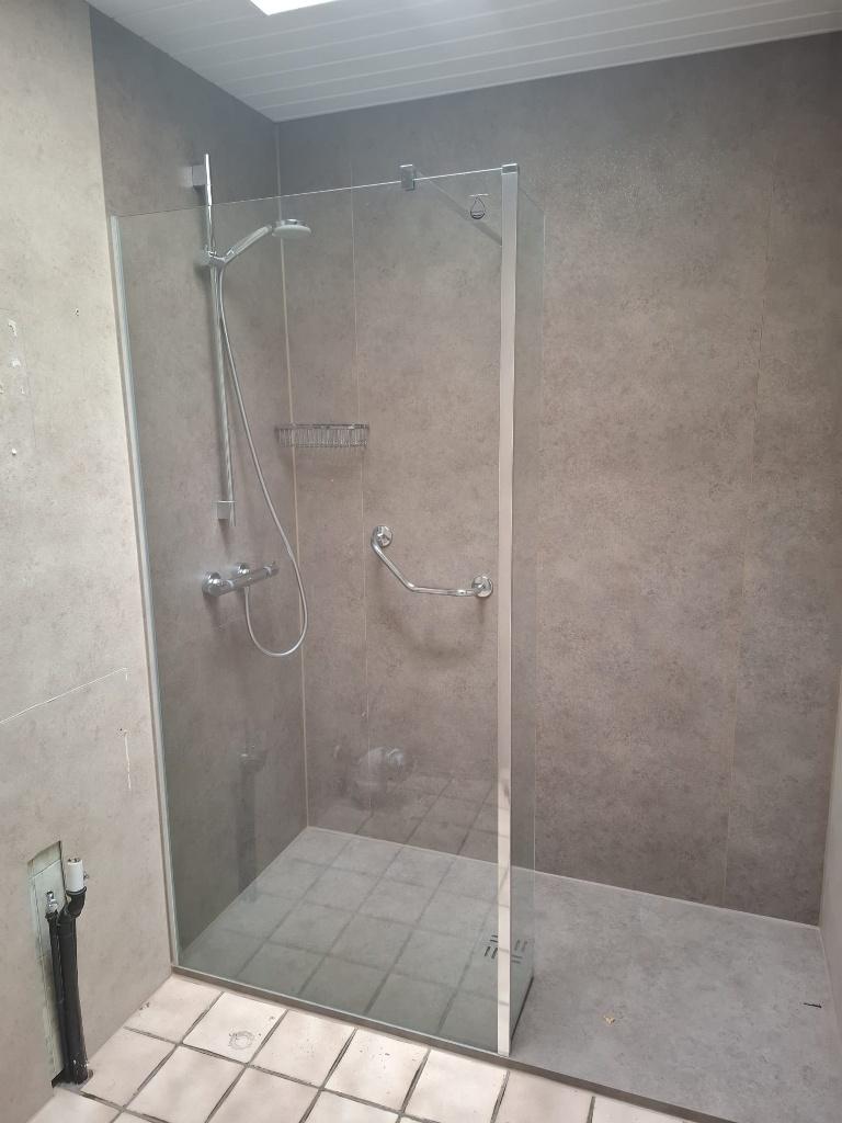 doucheraam, Enlèvement, Comme neuf, Verre, Douche