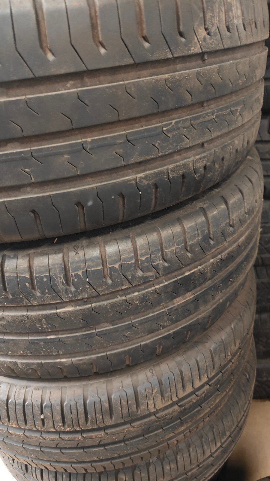 185/55r15 continental 35€, per stuk met montage en balancere, Ophalen