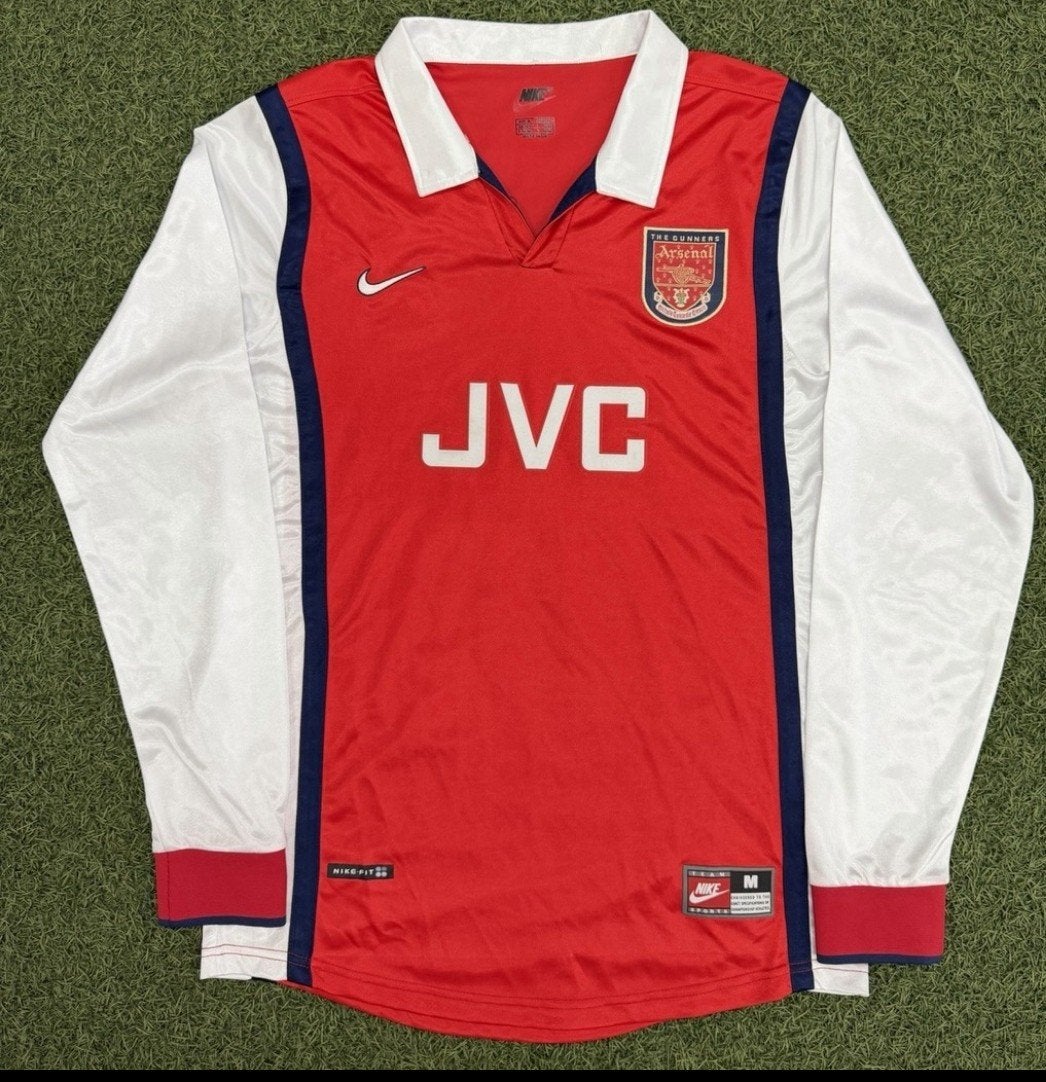 Arsenal Voetbalshirt Champions League Origineel 1998, Ophalen of Verzenden