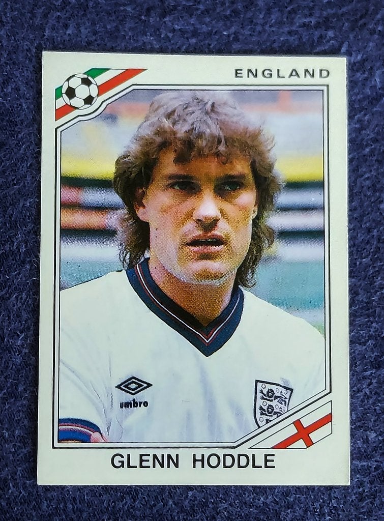 Panini sticker card voetbal ' WK Mexico 1986 - Glenn Hoddle', Enlèvement ou Envoi, Neuf, Autocollant