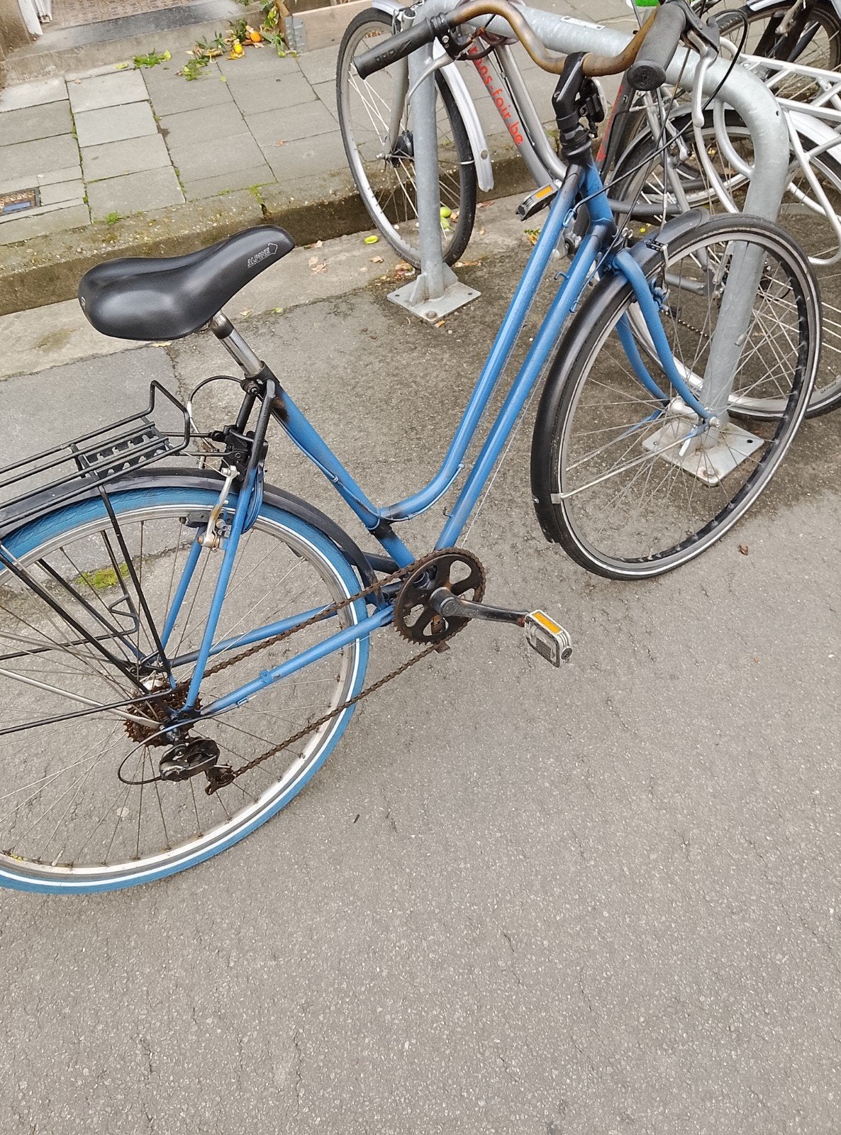 damesfiets, Enlèvement