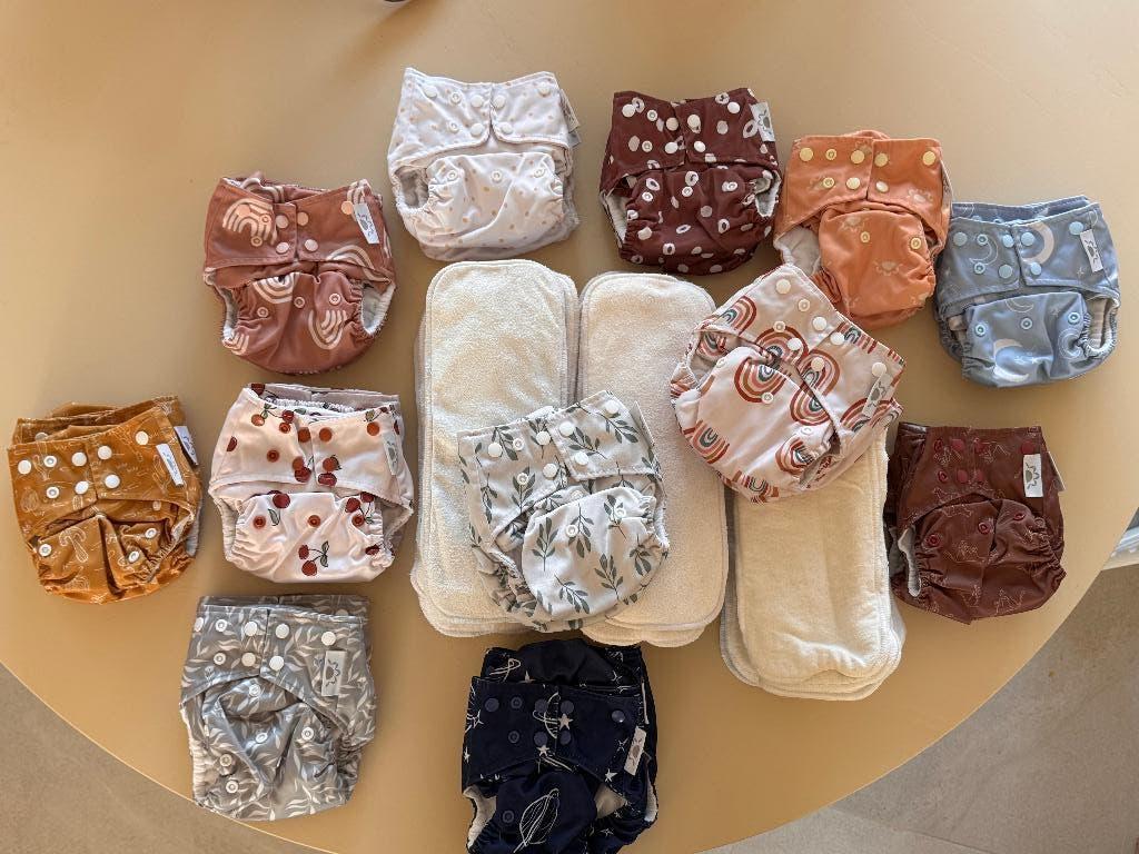 Herbruikbare luiers van Happy Naps, Kinderen en Baby's, Babykleding | Baby-kledingpakketten, Zo goed als nieuw, One size, Ophalen of Verzenden