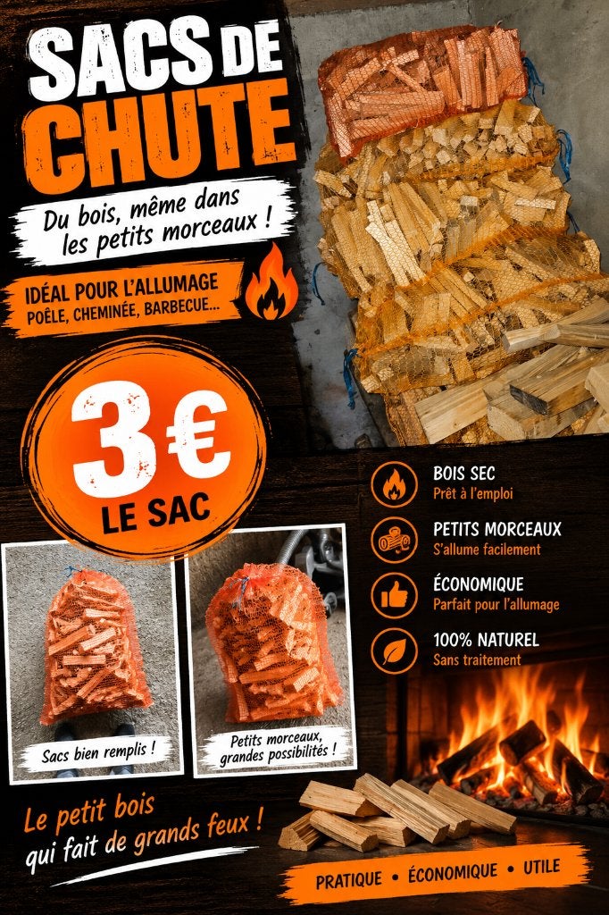 Bois d allumage, Ophalen, Nieuw, Hout, Houtkachel