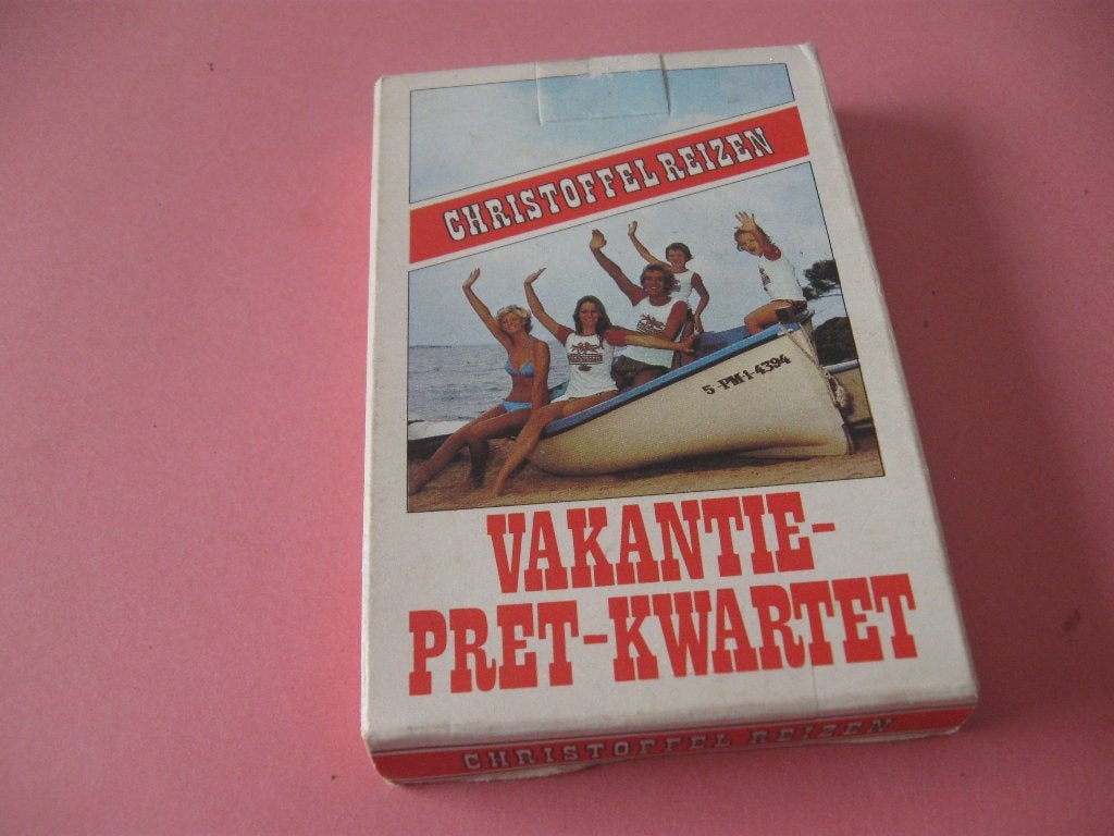 Mooi kwartet spel Christoffel reizen (1977), Verzamelen, Ophalen of Verzenden, Zo goed als nieuw, Kwartet(ten)