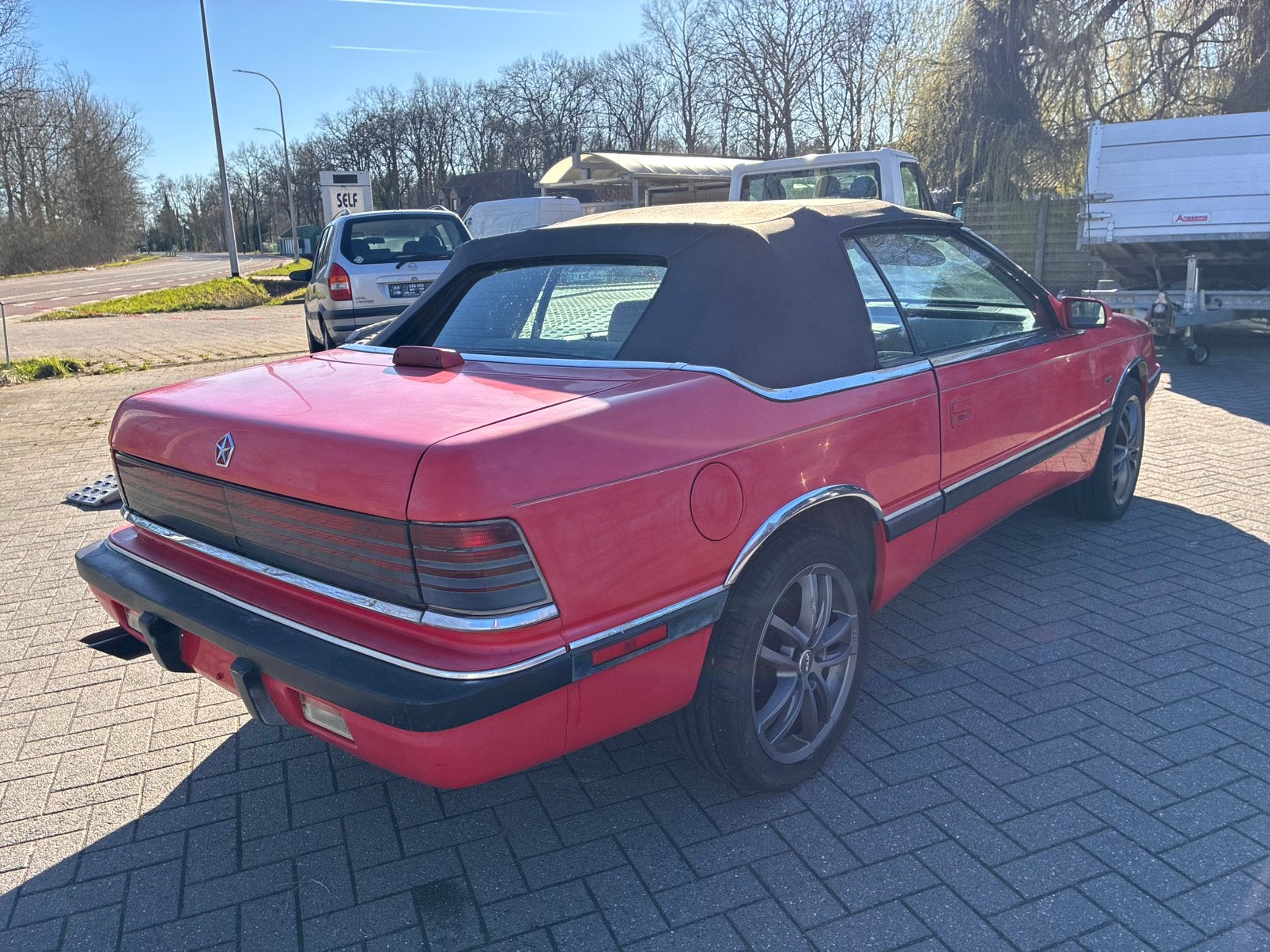Chrysler le baron cabrio v6 automaat, foto 4