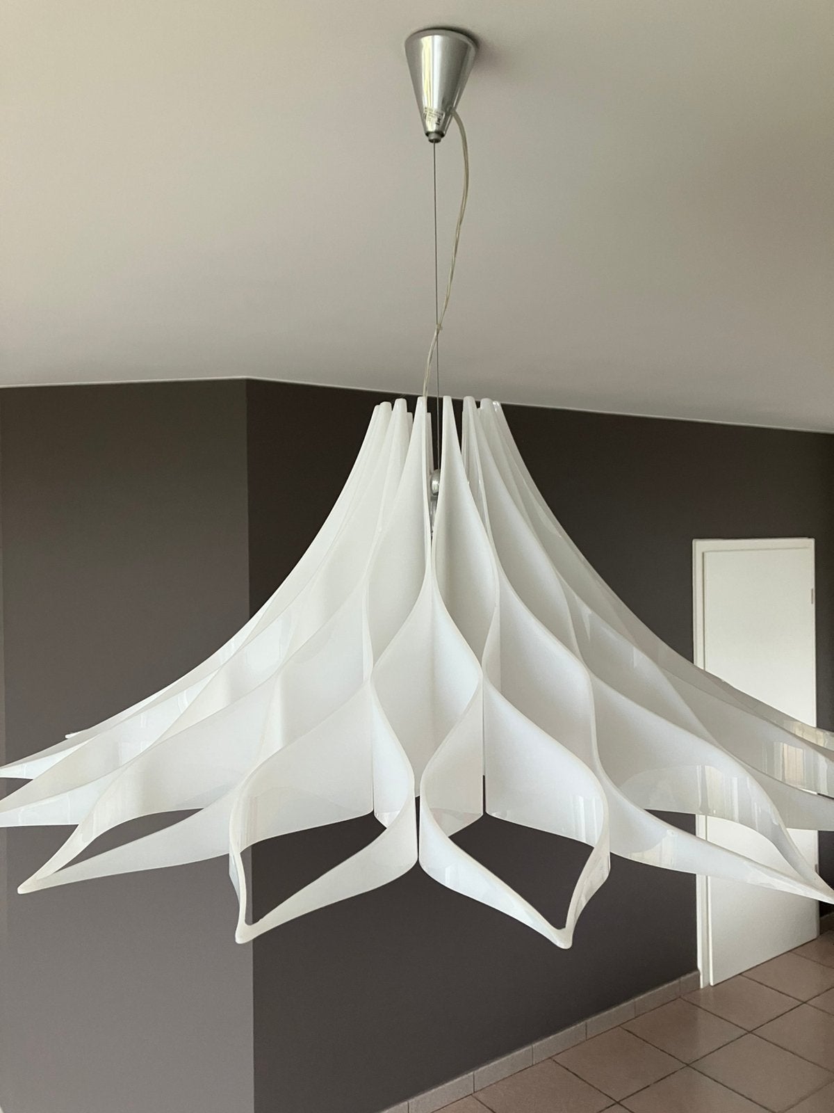 Hanglamp van Flos, Ophalen