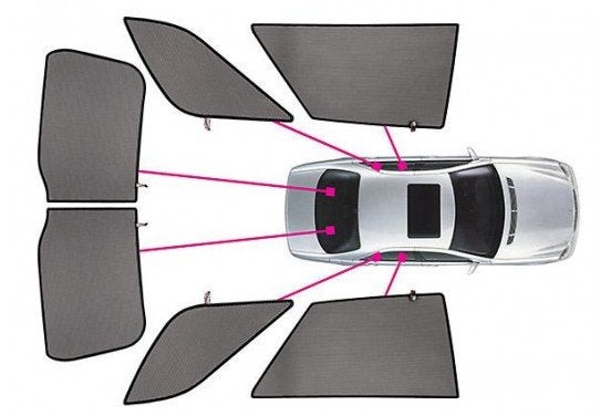 Sunblinds, achter- zijruiten Volvo V40, V40 Cross Country, Auto-onderdelen, Ophalen of Verzenden, Nieuw, Volvo