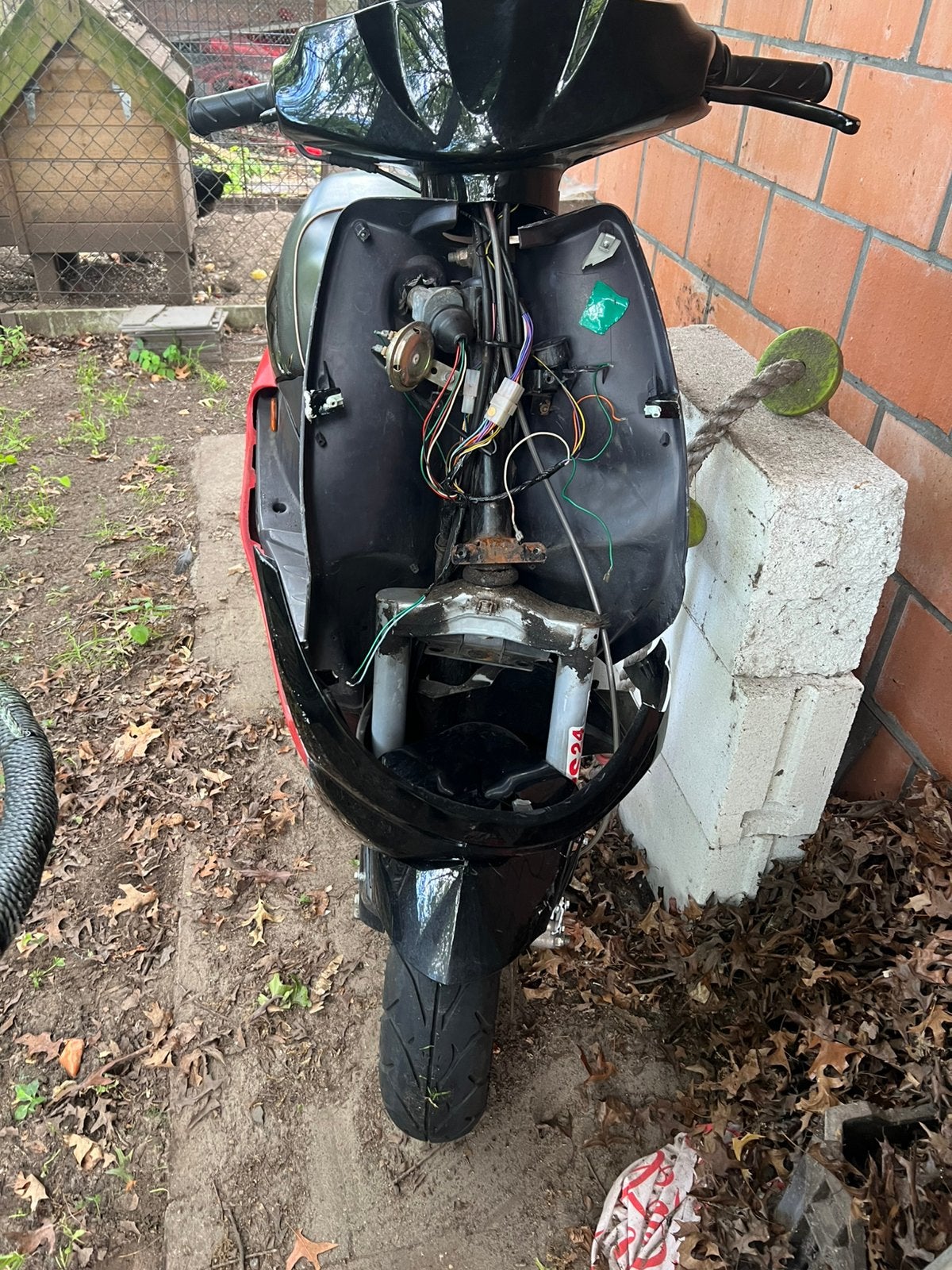 Schade , blok start nog, Fietsen en Brommers, Snorfietsen en Snorscooters, Ophalen, Tweetakt, Gebruikt, Peugeot