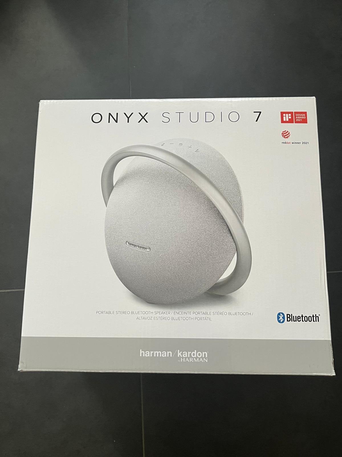Haut-parleur Bluetooth portable Harman Kardon Onyx Studio 7, TV, Hi-fi & Vidéo, Neuf, Enlèvement ou Envoi, Enceinte portable, Bluetooth