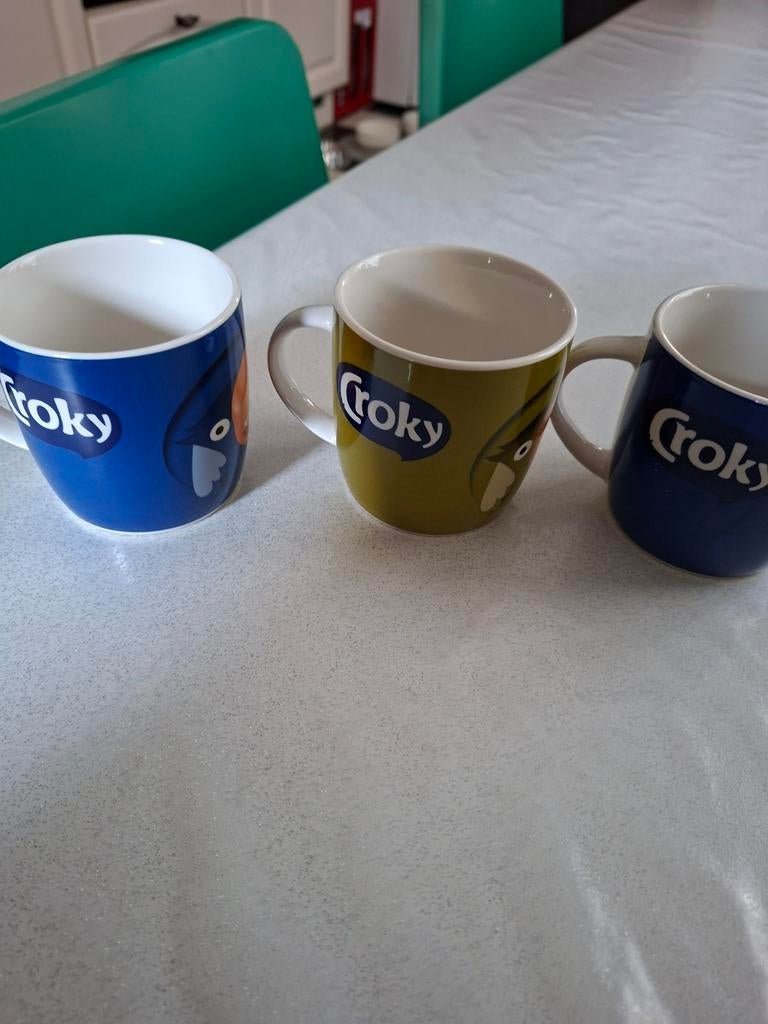3 mokken van croky, Ophalen