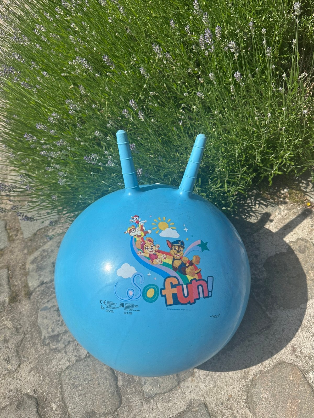 Springbal paw patrol, Kinderen en Baby's, Ophalen, Zo goed als nieuw
