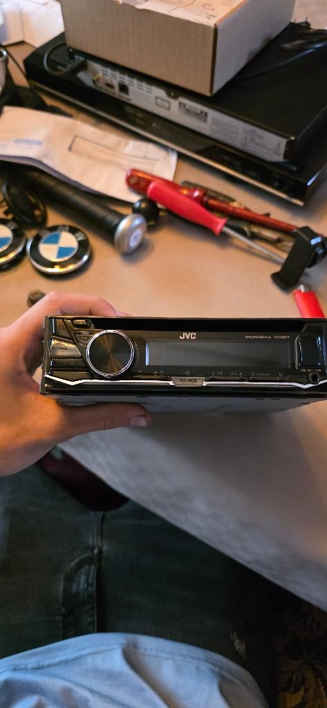 Jvc auto radio, Ophalen