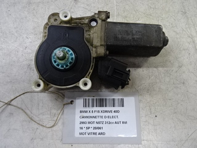 MOTOR RAAMMECHANIEK RECHTS ACHTER BMW X5 (F15) (7322748), Gebruikt, Achter, BMW