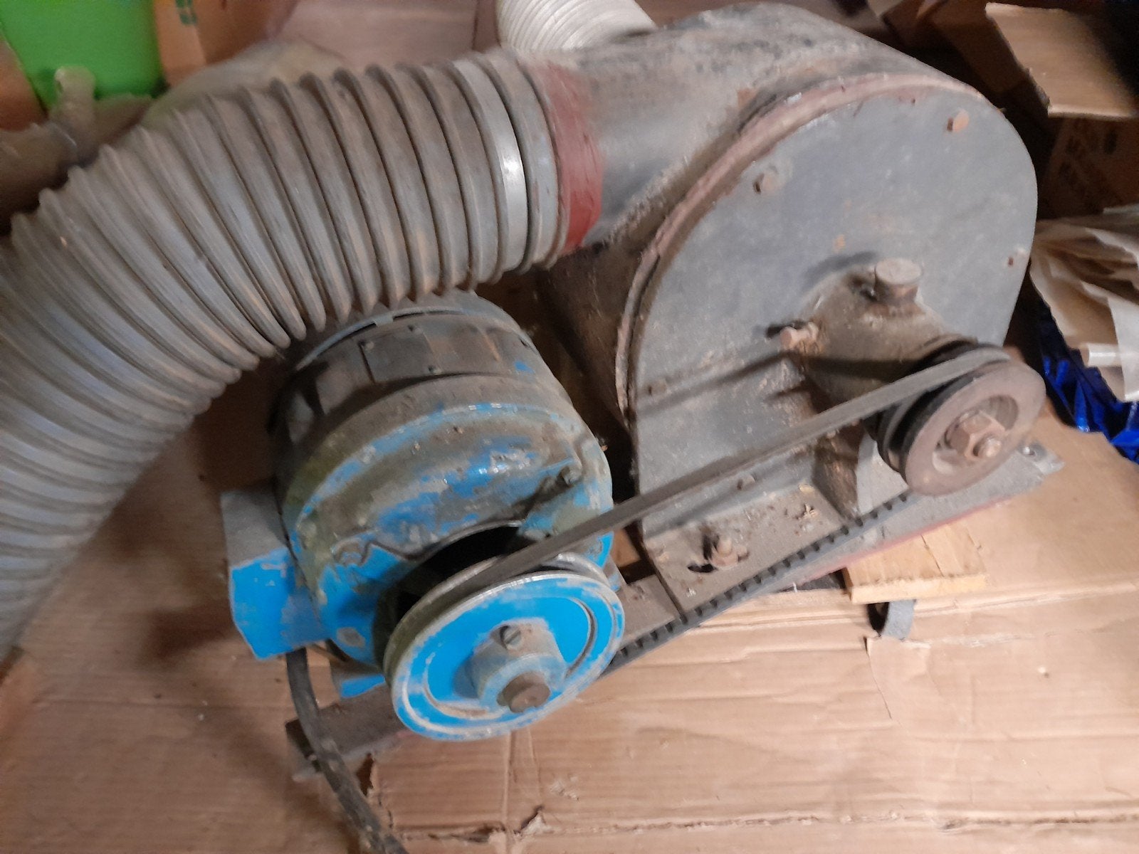 Afzuigventilator met motor 380v, Ophalen