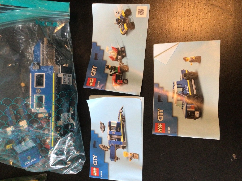 Lego city mobiele commandowagen politie - 60315, Kinderen en Baby's, Ophalen, City, Lego, Zo goed als nieuw