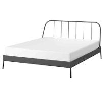 kopardal ikea bedframe grijs, Ophalen, Tweepersoons, Zo goed als nieuw, 200 cm
