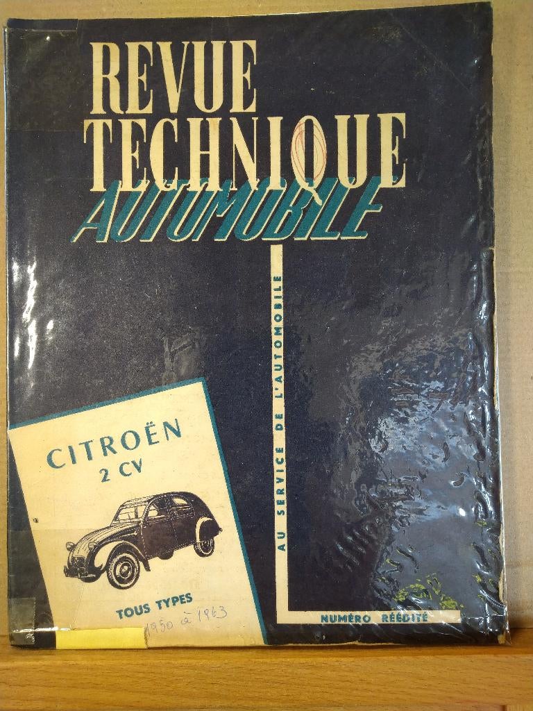 RTA - Citroën 2 CV tous types, Autos : Divers, Modes d'emploi & Notices d'utilisation, Enlèvement ou Envoi