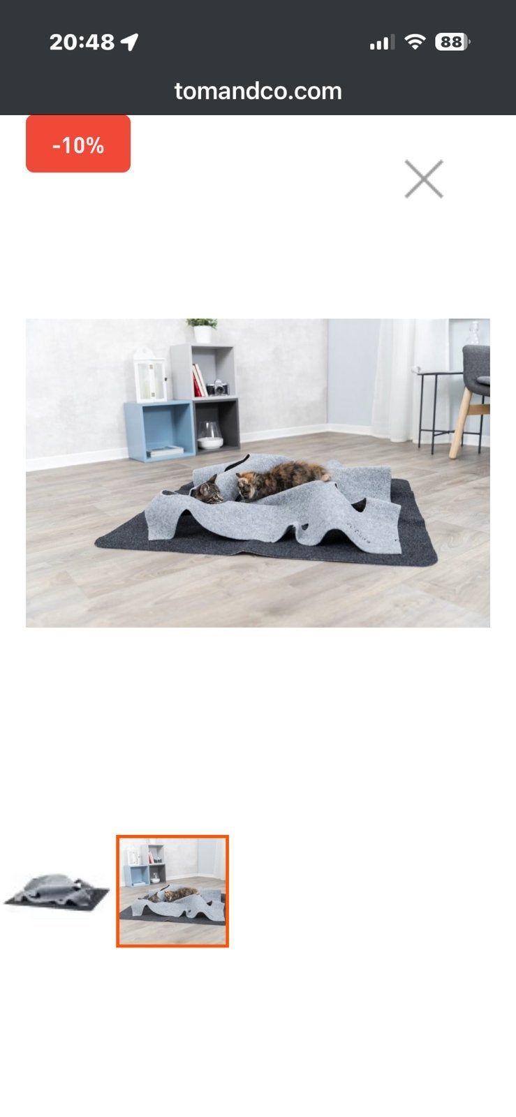 Trixie Adventure Carpet Verstopspeeltje + puzzel feeder, Enlèvement, Utilisé