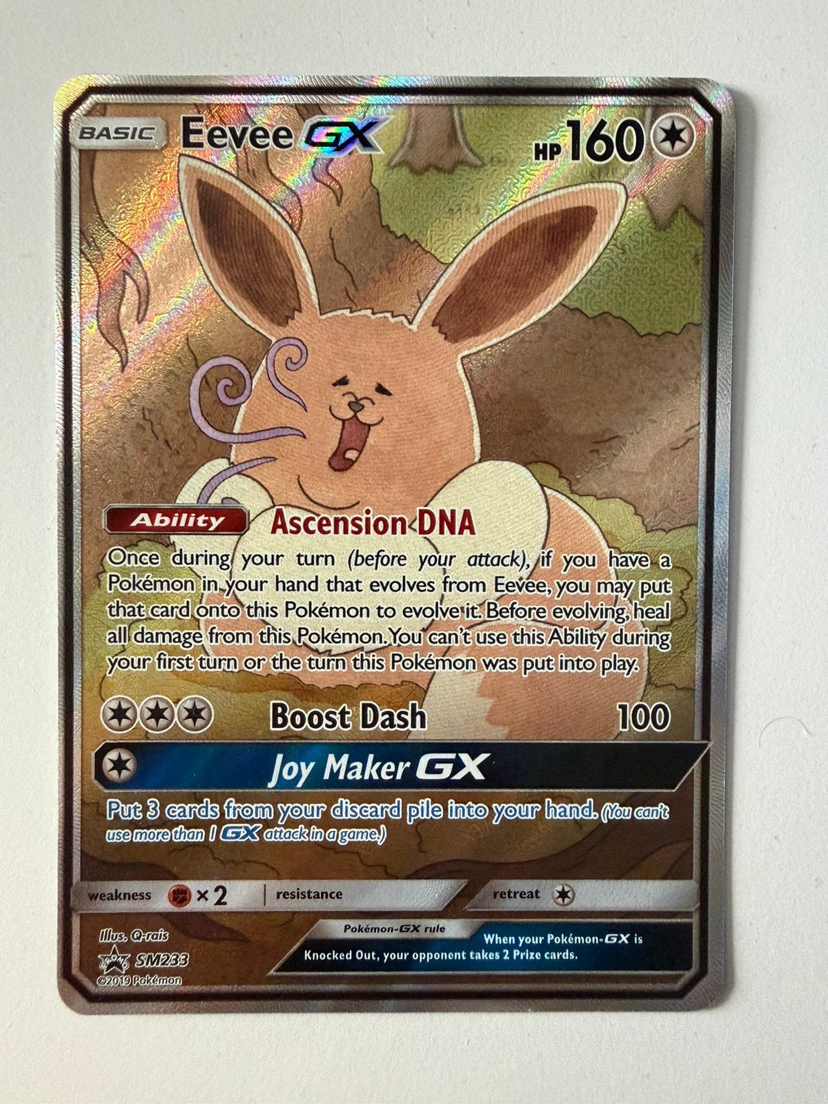 Eevee Gx, Ophalen, Zo goed als nieuw, Losse kaart