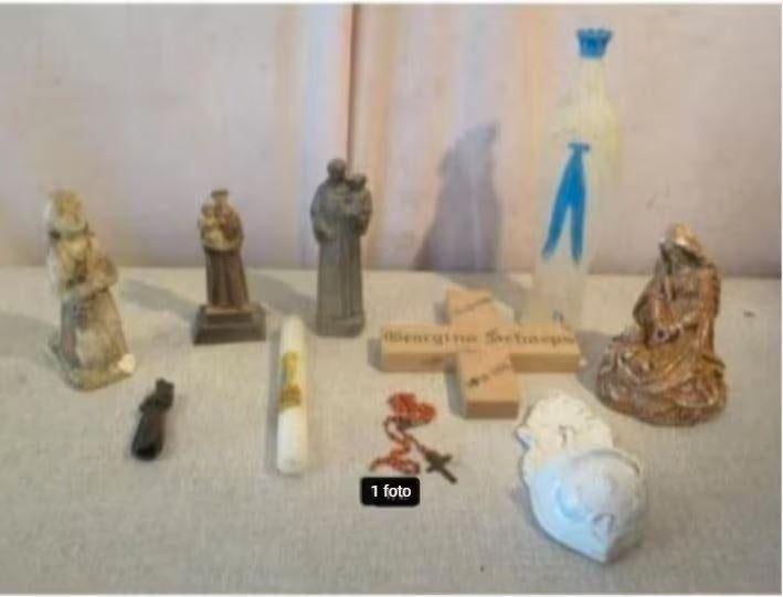 10 magnifiques statues et objets religieux anciens, Enlèvement ou Envoi