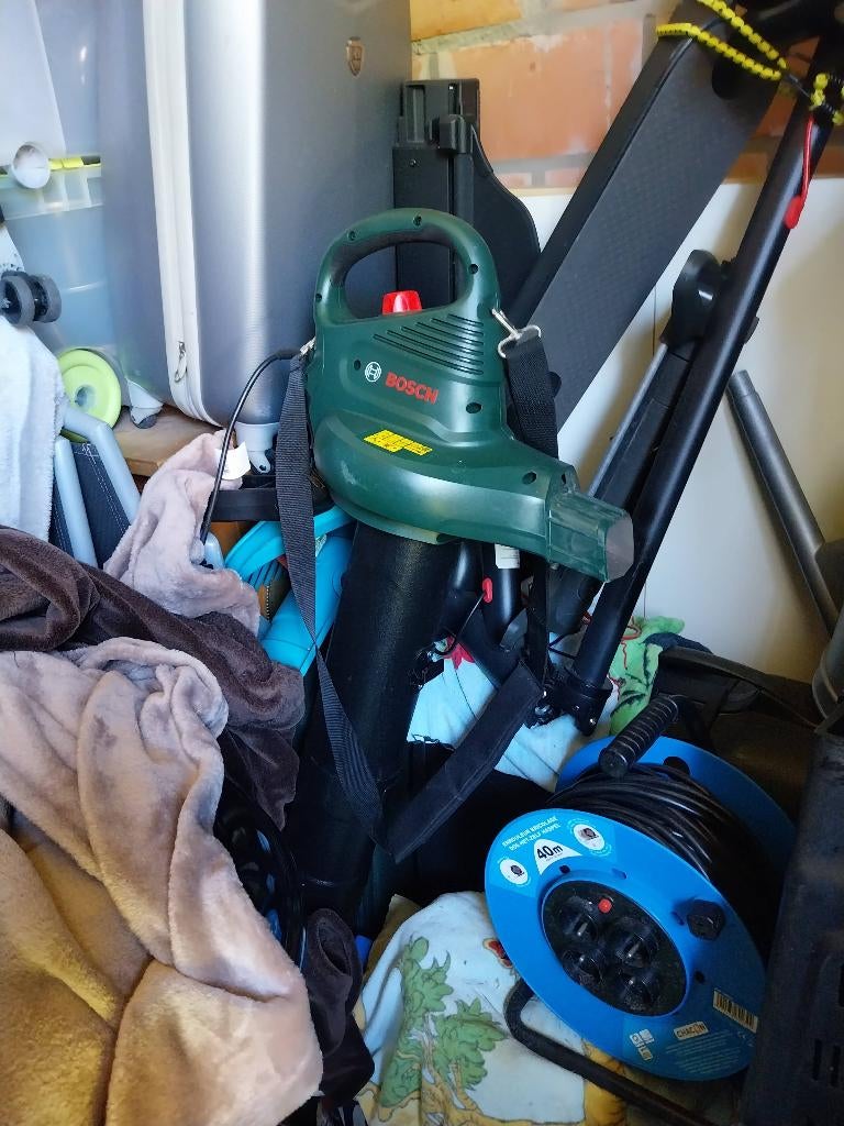 Bladblazer boche !, Ophalen, Gebruikt, Handgedragen, Met opvangzak
