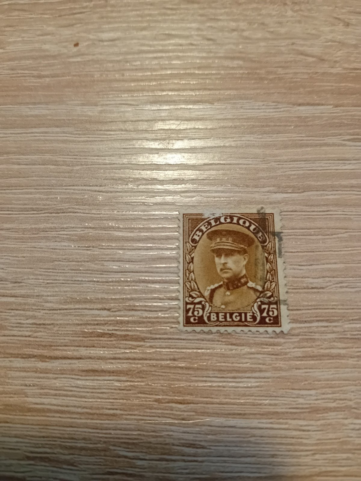 Postzegel OBP 341 (1932), Postzegels en Munten, Koninklijk huis, Frankeerzegel, Ophalen of Verzenden, Zonder envelop