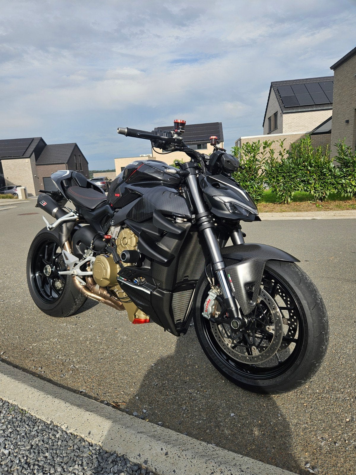 Ducati Streetfighter v4, Particulier, Neuf, Poignées chauffantes